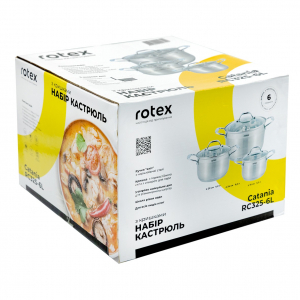 Набор посуды Rotex RC325-6L Catania - Главное фото