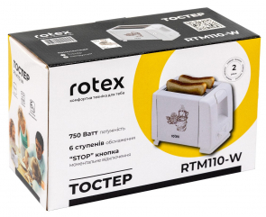Тостер Rotex RTM110-W - Главное фото